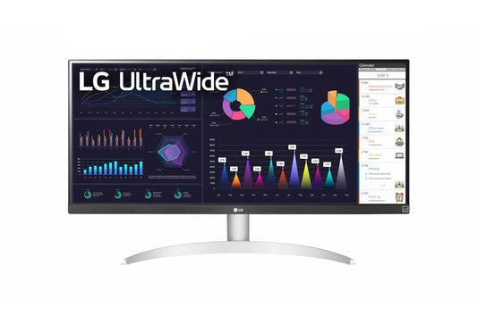 LG 29WQ600-W 29" 1440P 100Hz FHD Ultrawide Curved Monitor with AMD FreeSync™