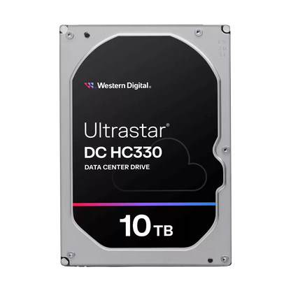 Western Digital Ultrastar DC HC330 10TB 3.5" SATA 6Gb/s 7200 RPM Enterprise Hard Drive