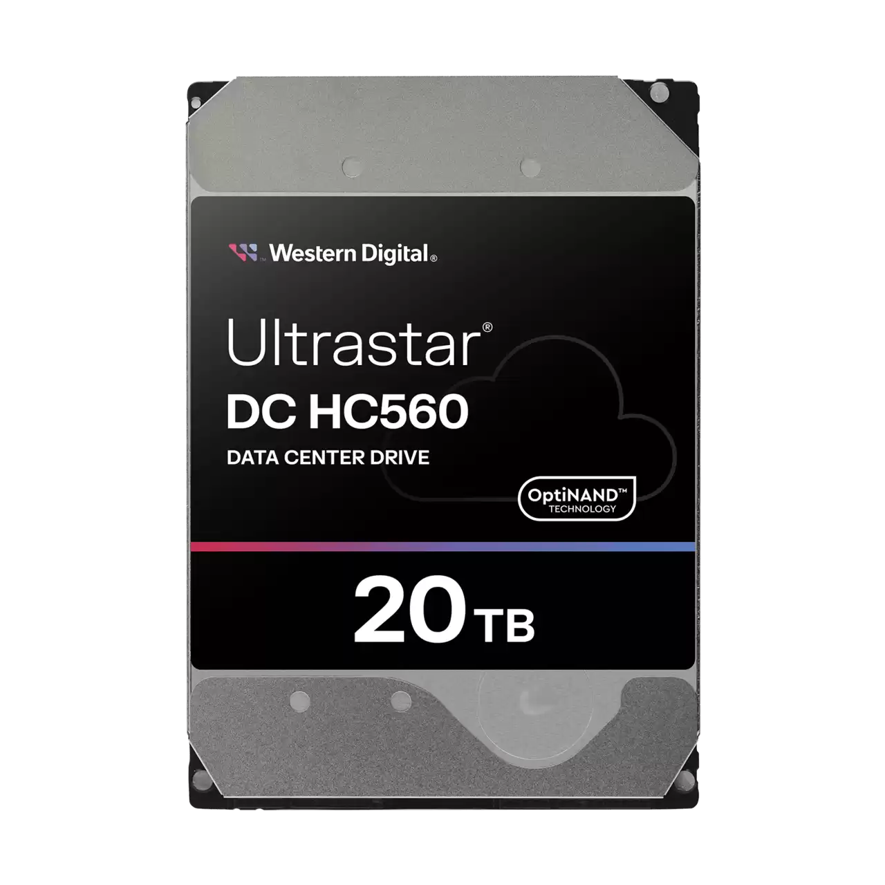 Western Digital Ultrastar DC HC560 20TB 3.5" SATA 6Gb/s 7200RPM Internal Hard Drive