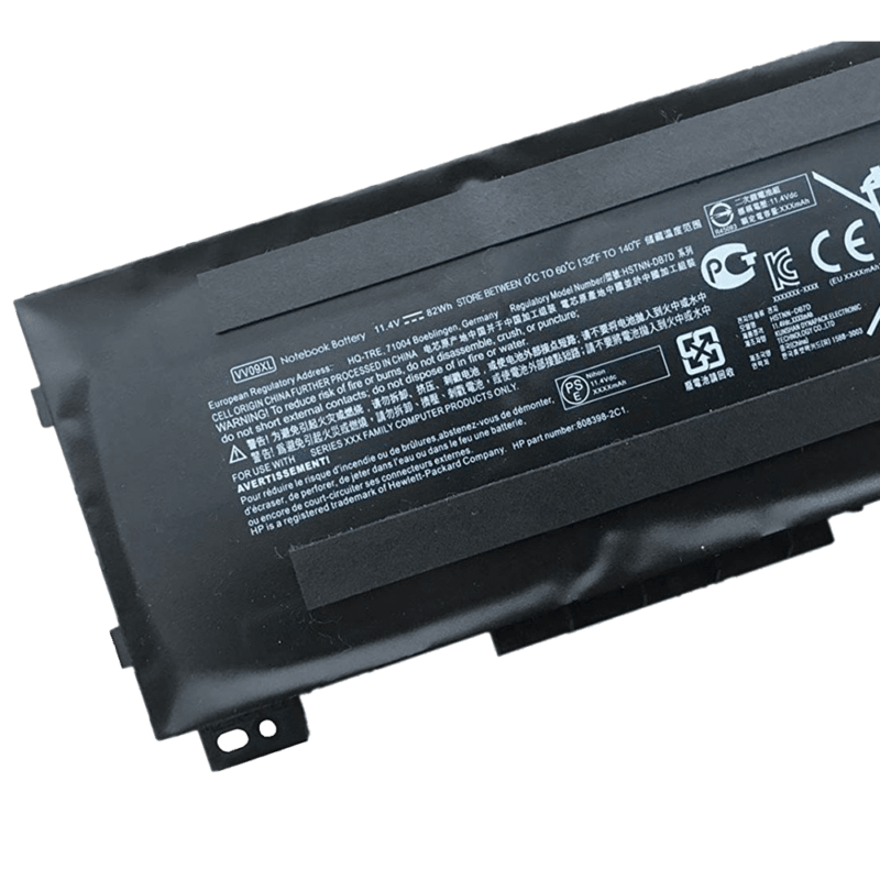 HP VV09XL Original OEM 90Whr 7895mAh 11.4V 9 Cell Laptop Battery for Select HP Laptops