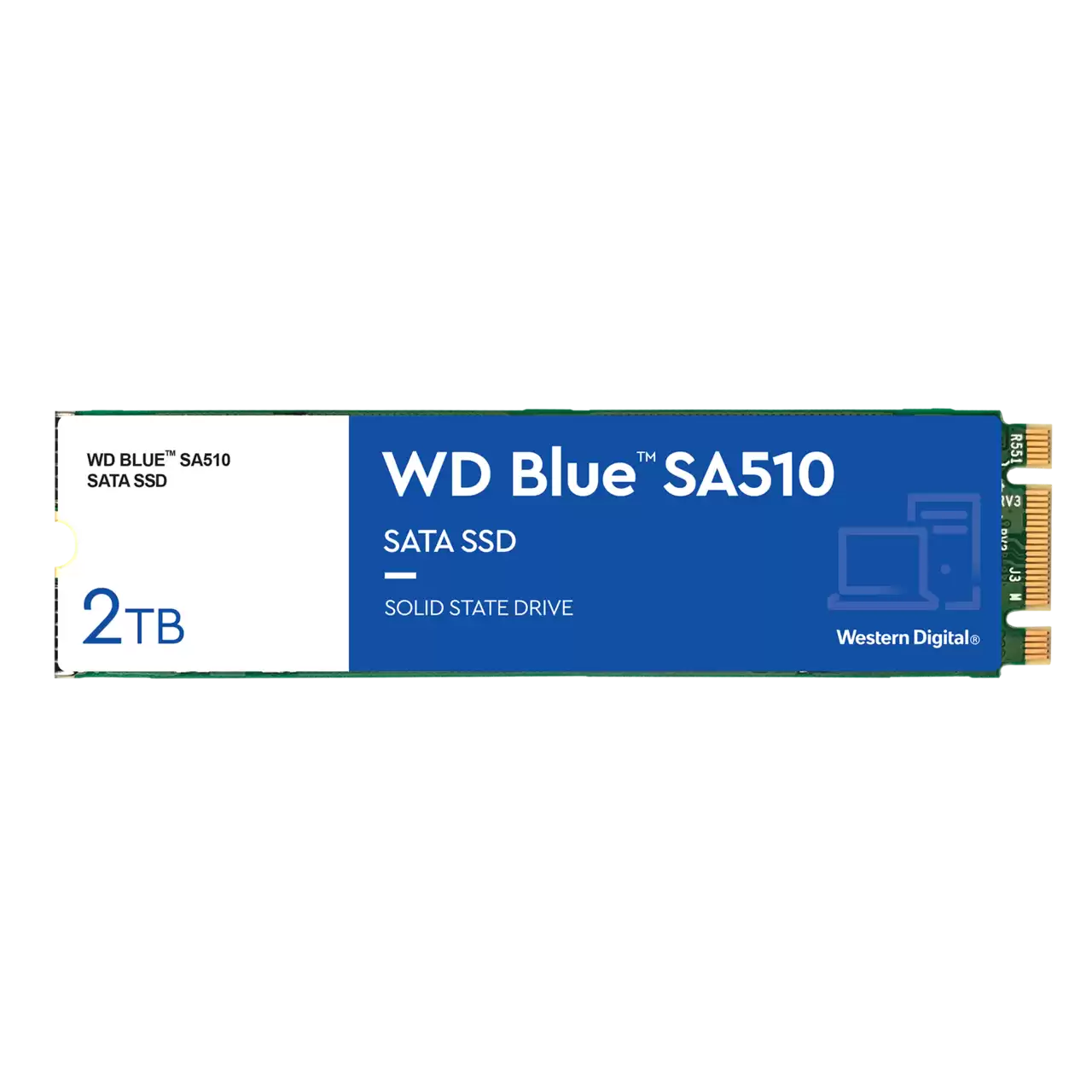 Western Digital WD Blue SA510 SATA SSD M.2 2280 2TB Internal Solid State Drive