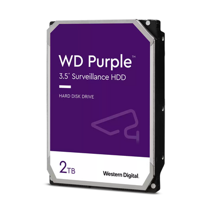 Western Digital Purple 2TB 3.5-inch SATA 5400RPM Surveillance Internal Hard Drive