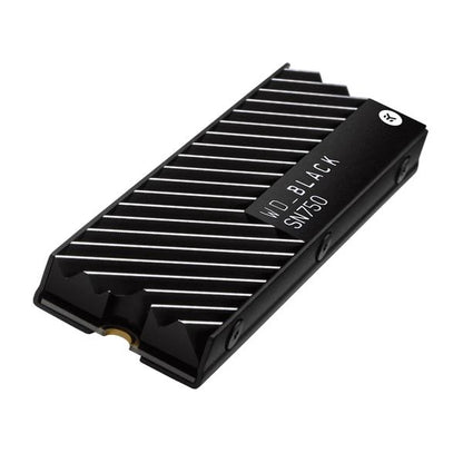 Western Digital SN750 1TB M.2 NVMe Internal Solid State Drive with Heatsink - Black