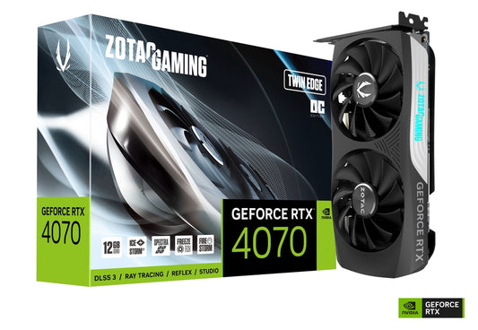 Zotac GeForce RTX 4070 Twin Edge 12GB GDDR6X 192-Bit Graphics Card