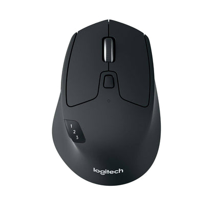 Logitech M720 Triathlon ऑप्टिकल वायरलेस माउस मल्टी-डिवाइस कनेक्टिविटी के साथ 8 बटन और 2 साल की बैटरी लाइफ़