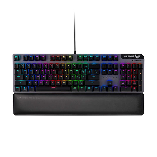 ASUS TUF Gaming K7 Optical-Mechanical RGB Keyboard with IP56 Water and Dust Resistance