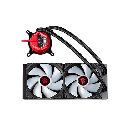 ASUS TUF Gaming LC 240 RGB ZAKU II EDITION AIO 240mm Liquid Cooler with Dual 120 PWM Fans