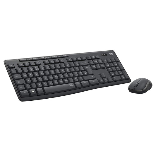 Logitech MK295 Wireless Keyboard and Mouse Combo with Spill Resistant Design and Ultra Long Battery Life