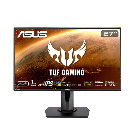 ASUS TUF VG279QM 27 Inch Full HD Gaming Monitor with Nvidia G-SYNC and 2W Dual Stereo Speakers