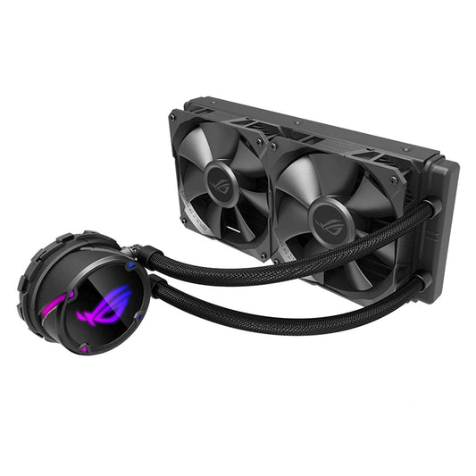 ASUS ROG STRIX LC 240 AIO 240mm लिक्विड कूलर डुअल 120mm PWM फैन के साथ