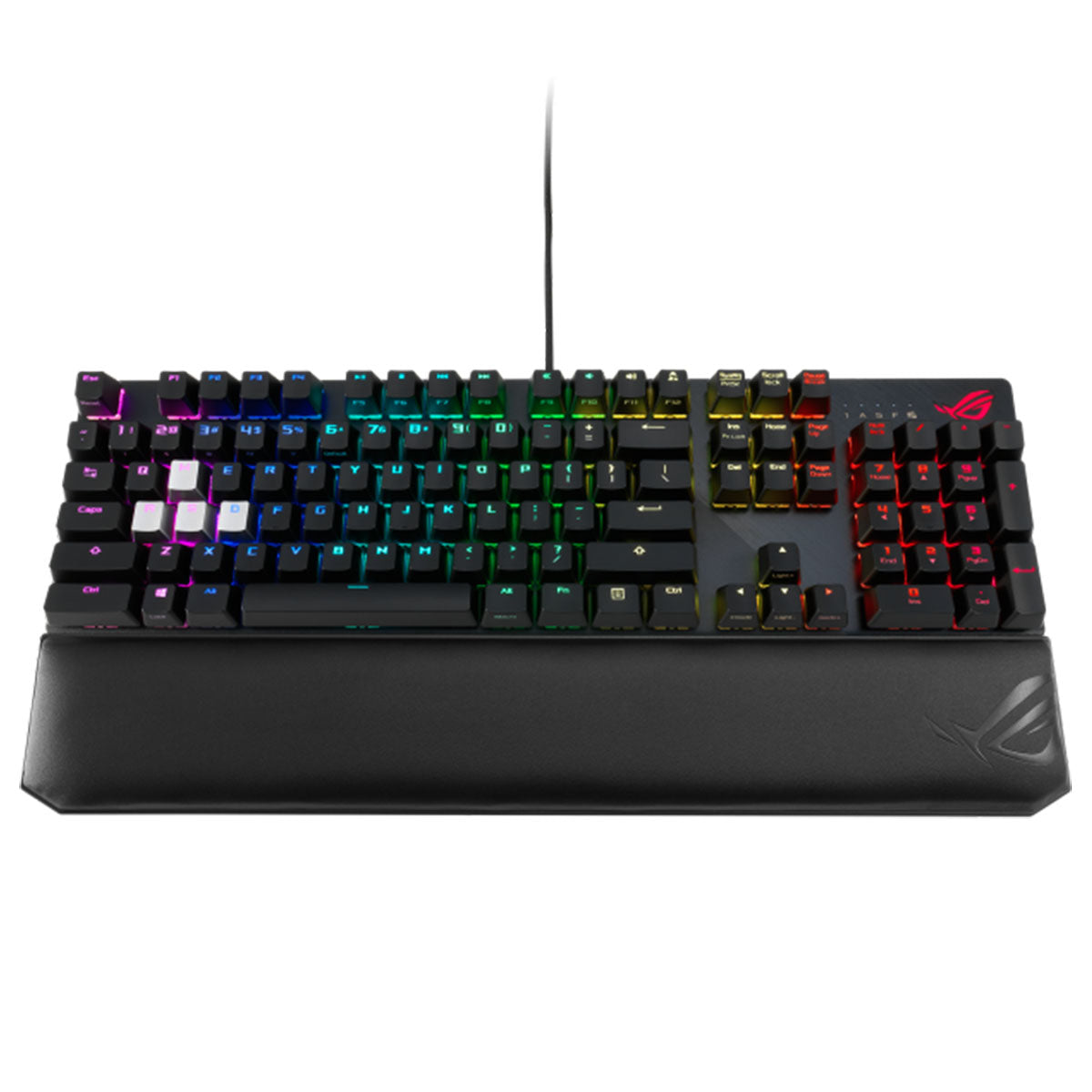 ASUS ROG Strix Scope Deluxe RGB Mechanical Keyboard with Cherry MX Red Switch and On-Board Memory