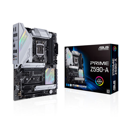 Asus Prime Z590-A ATX LGA 1200 मदरबोर्ड थंडरबोल्ट 4 और AI इंटेलिजेंट सॉफ्टवेयर के साथ