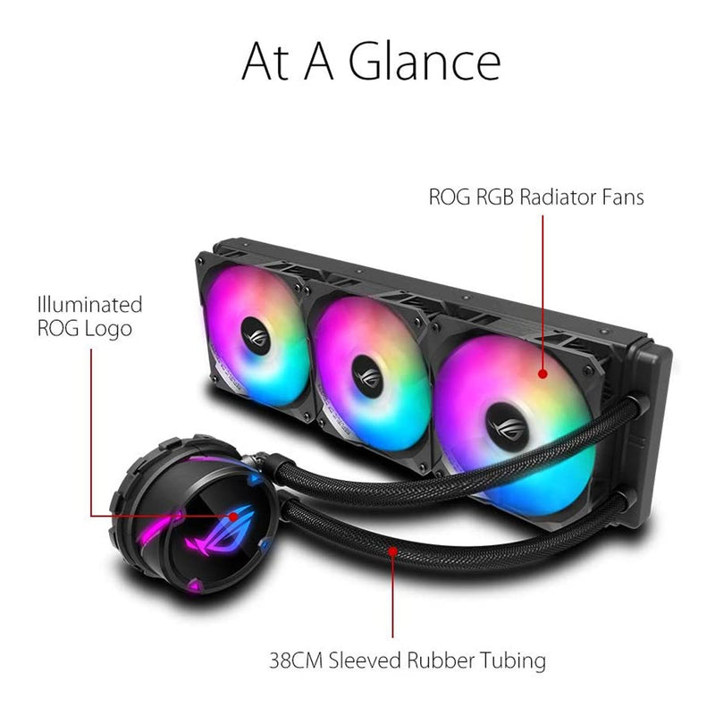 Asus ROG Strix LC 360 RGB  AIO 360mm CPU Liquid Cooler 