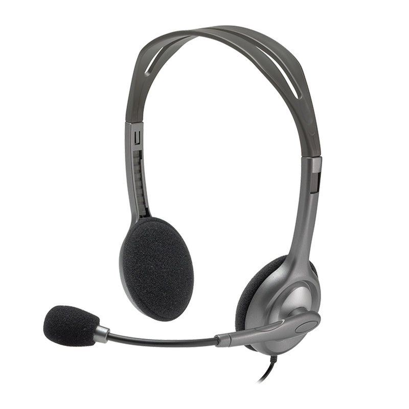 Buy Logitech H110 Stereo Headset With Mic in India Online TPS tech.in