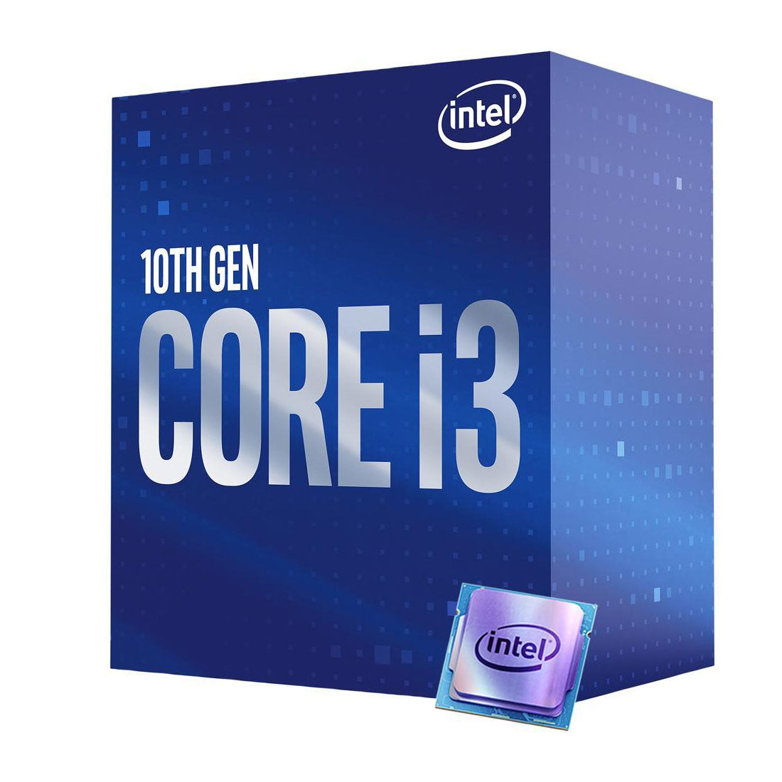 Intel Core 10th Gen i3-10100F LGA1200 डेस्कटॉप प्रोसेसर 4 कोर 4.3GHz 6MB कैश तक 