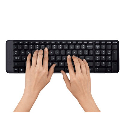 Logitech MK220 Compact Wireless Keyboard and Optical Mouse Combo