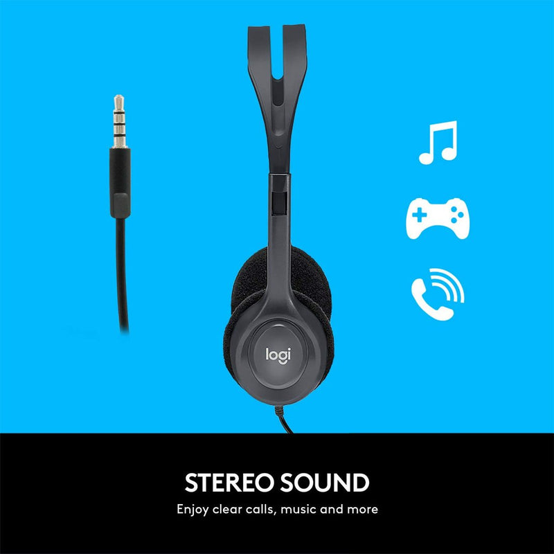 Logitech h111 2025 stereo headset