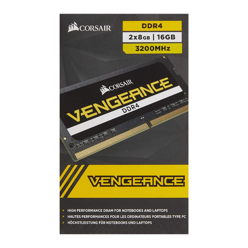 VENGEANCE® Series 32GB (2 x 16GB) DDR4 SODIMM 3200MHz CL22 Memory Kit