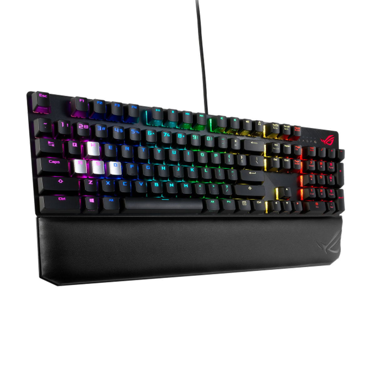 ASUS ROG Strix Scope Deluxe RGB Mechanical Keyboard with Cherry MX Red Switch and On-Board Memory