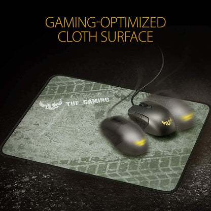 ASUS TUF Gaming P3 Mousepad with Anti-Fray Stitching and Non-Slip Base