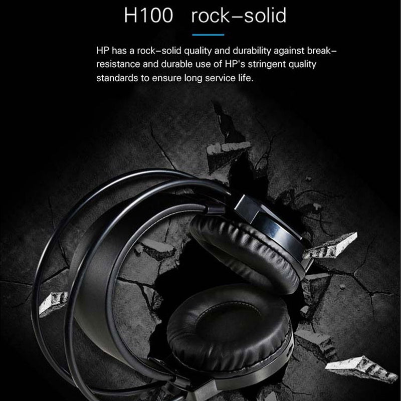 Hp h100 wired 2025 headset gaming headphone