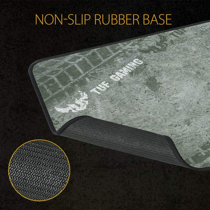 ASUS TUF Gaming P3 Mousepad with Anti-Fray Stitching and Non-Slip Base