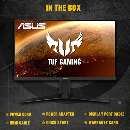 ASUS TUF VG27AQL1A 27 Inch Gaming Monitor with 170Hz Refresh Rate and 1ms Response Time