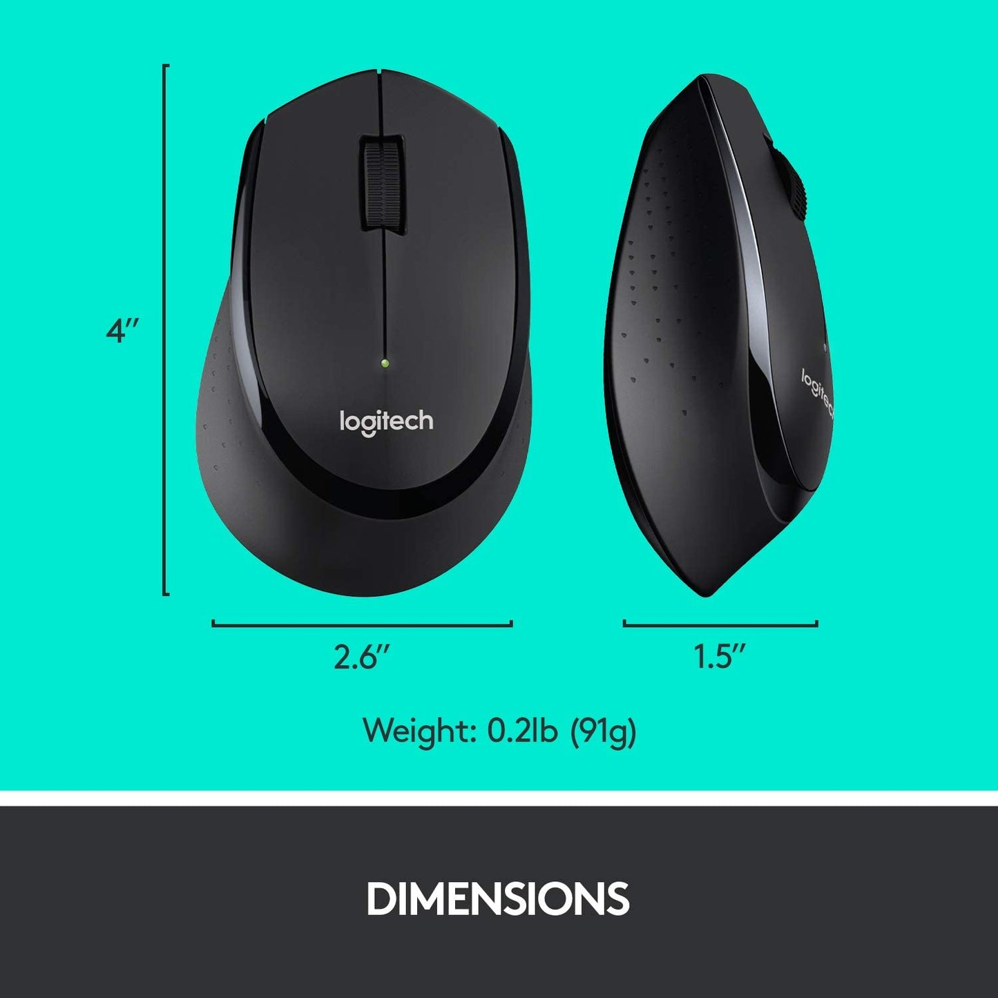 Logitech MK345 वायरलेस कीबोर्ड और माउस कॉम्बो अल्ट्रा लंबी बैटरी लाइफ के साथ