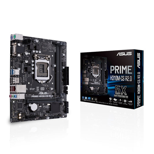 Asus Prime H310M-CS R2.0 Intel LGA-1151 माइक्रो-ATX मदरबोर्ड