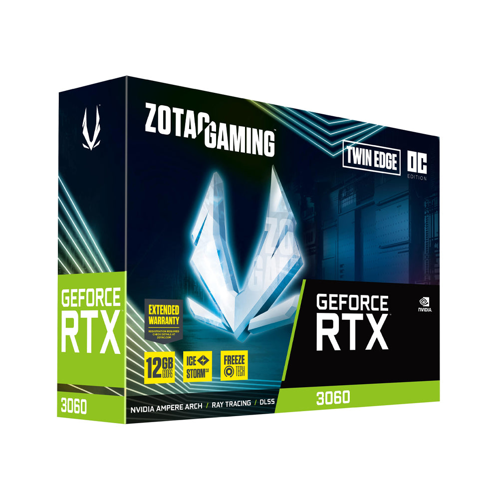 Buy Zotac RTX 3060 Twin Edge OC 12GB GDDR6 Graphics Card – tpstech.in