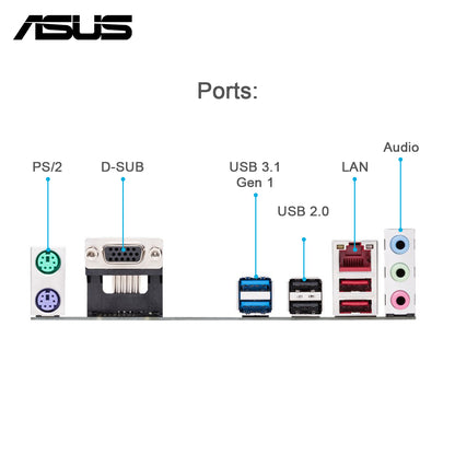 ASUS PRIME H310M-CS R2.0  Intel LGA-1151 Micro-ATX Motherboard