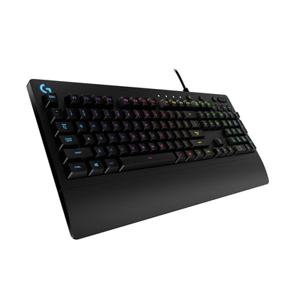 Logitech G213 Prodigy RGB Gaming Wired Keyboard with Spill-Resistant and Dedicated Media Controls