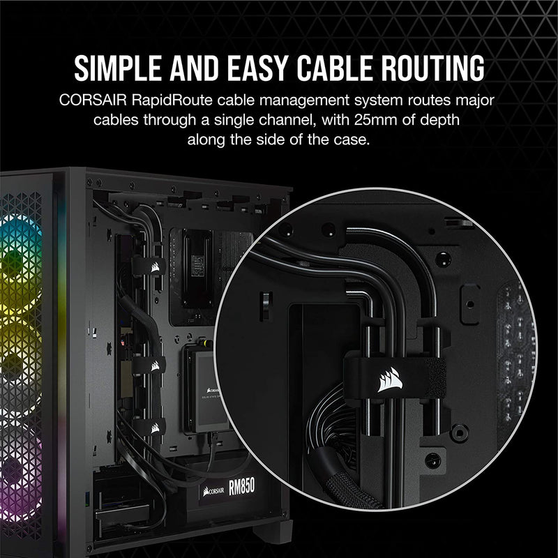 CORSAIR 4000D AIRFLOW Tempered Glass Mid-Tower ATX PC Case