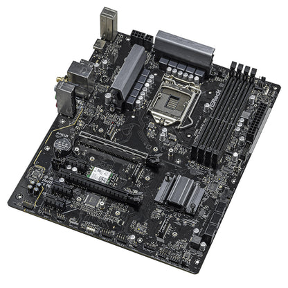 ASRock Z590 Phantom Gaming 4/ac Intel Z590 LGA1200 ATX Motherboard with Intel Gigabit LAN and M.2 Key-E for WiFi