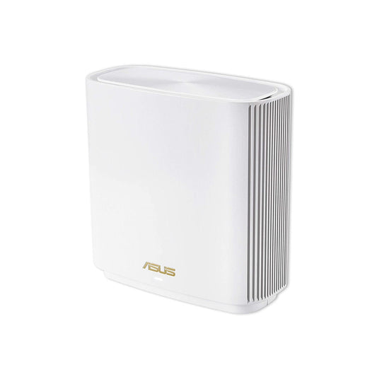 ASUS ZenWiFi AX XT8 Tri Band AX6600 WiFi 6 Router with Alexa and AiProtection - 1 Pack White