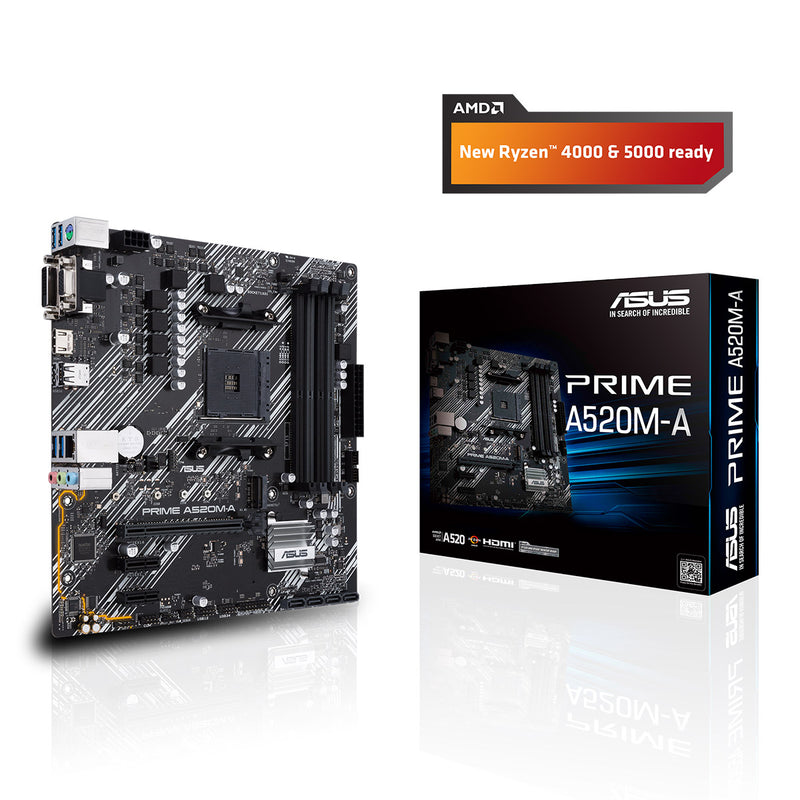 ASUS AM4 Motherboard PRIME A320M-K M.2 hdmi sata 6Gb/s usb 3.0 M-ATX ddr4