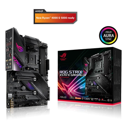ASUS ROG STRIX X570-E AMD AM4 ATX Gaming Motherboard with PCIe 4.0 and Dual M.2