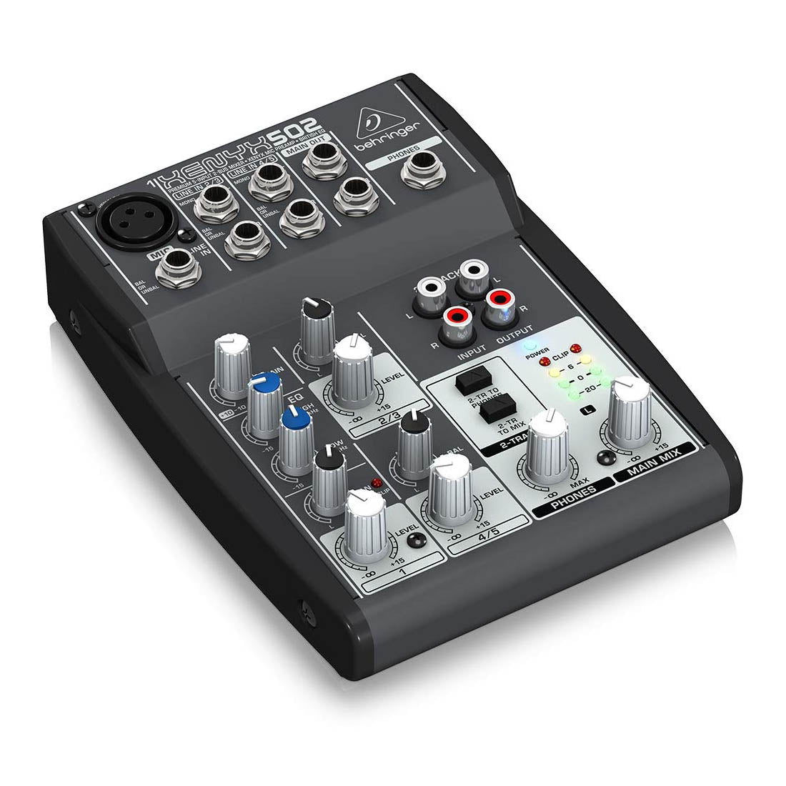 Behringer Xenyx 502 Analog Sound Mixer with Premium 5-Input and 2-Bus