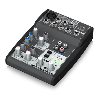 Behringer Xenyx 502 Analog Sound Mixer with Premium 5-Input and 2-Bus