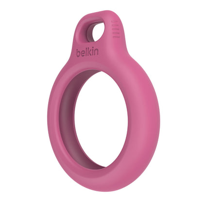 Belkin Pink AirTag Secure Holder with Key Ring