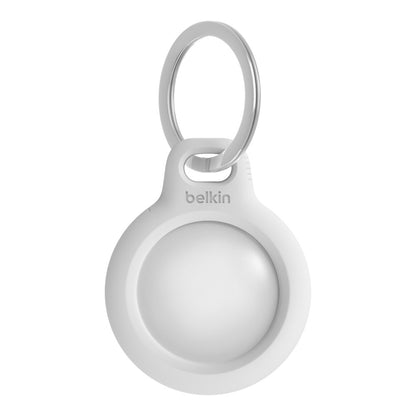 Belkin White Secure Holder with Key Ring for AirTag