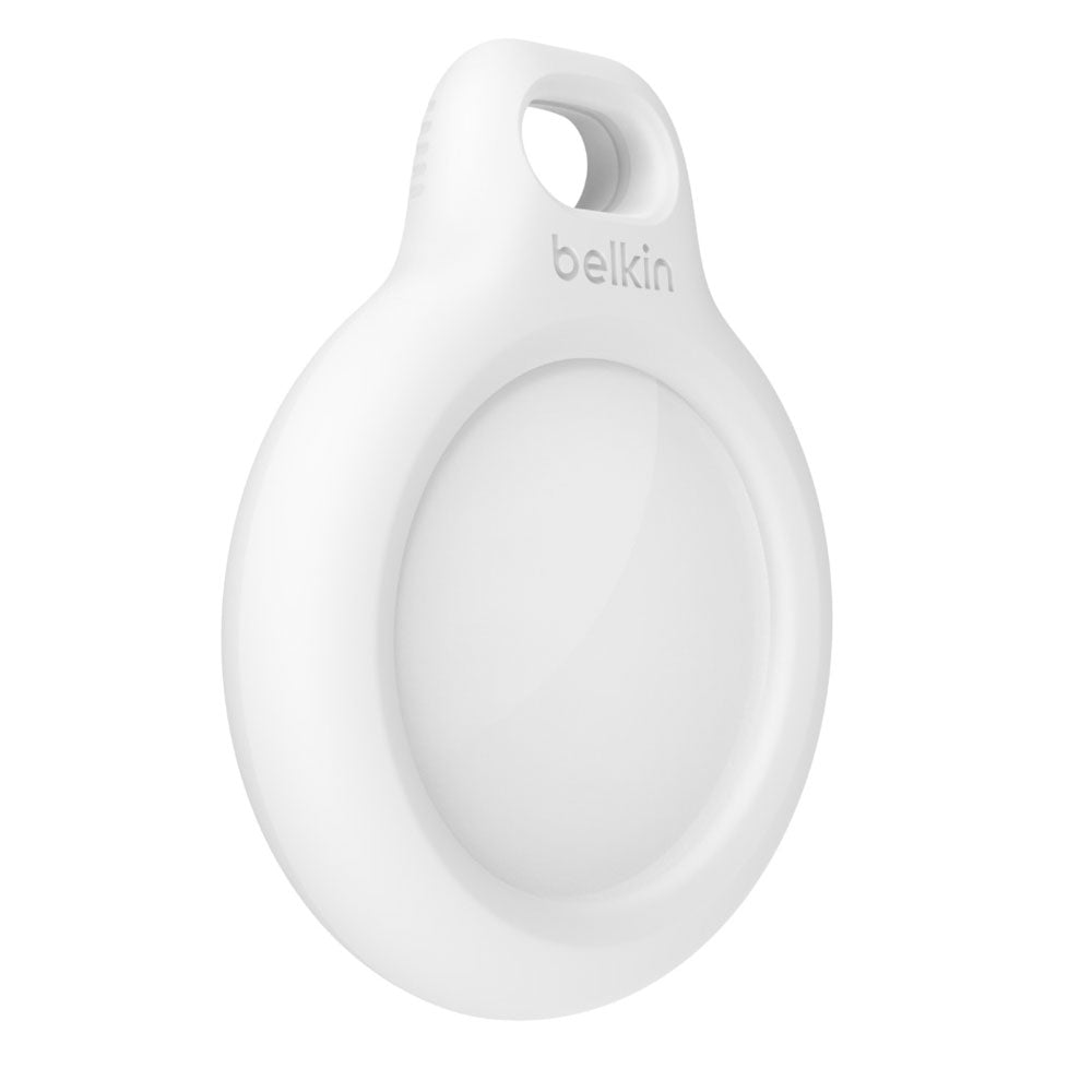 Belkin White Secure Holder with Key Ring for AirTag