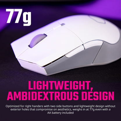 Cooler Master MM311 Wireless Gaming Mouse - White