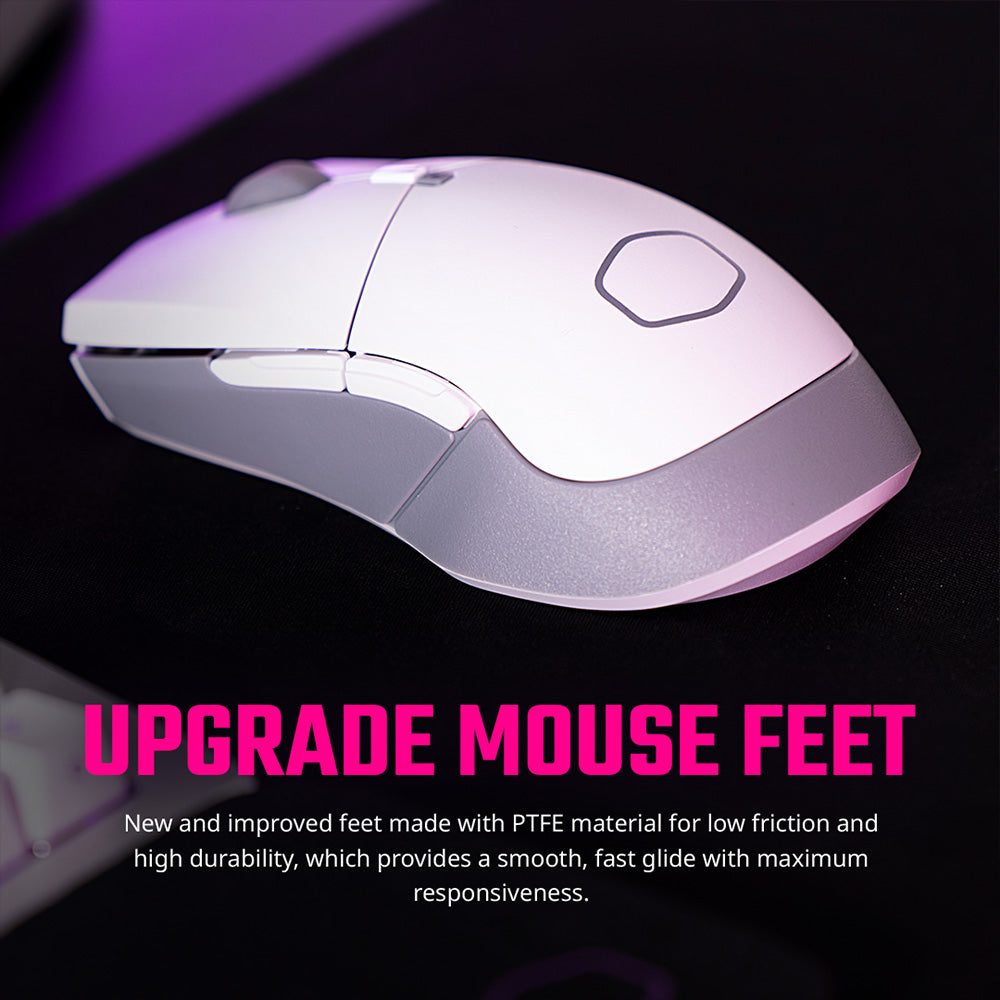 Cooler Master MM311 Wireless Gaming Mouse - White