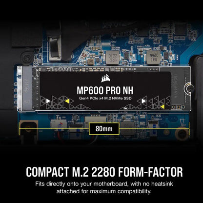 Corsair MP600 PRO NH 2TB M.2 NVMe PCIe 4.0 Internal SSD