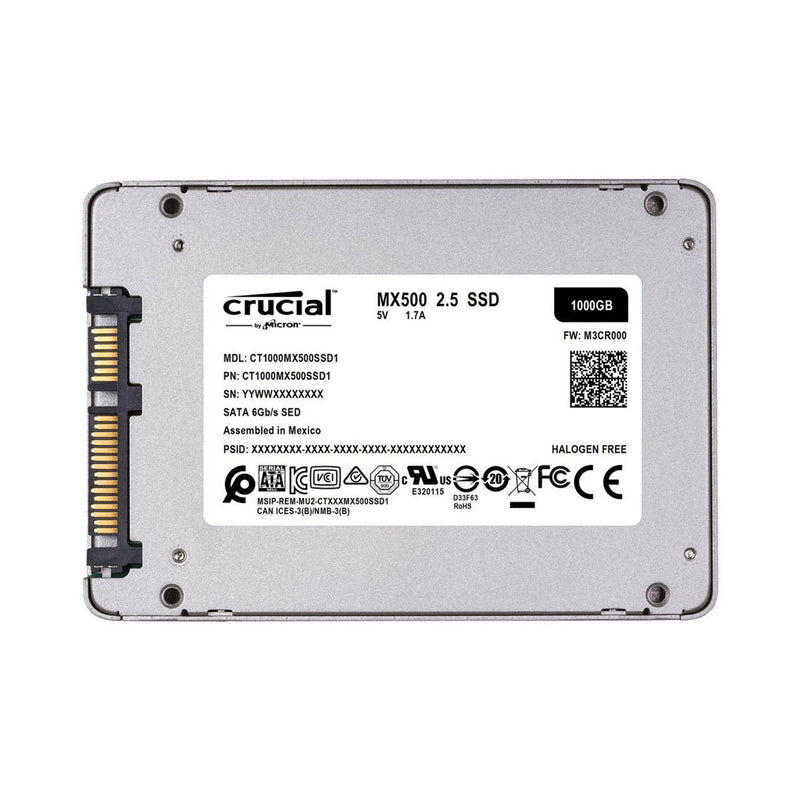 【新品/未開封】Crucial MX500 500GB SATA 2.5 SSD25インチ発送はとなります