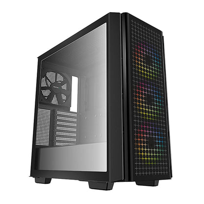 DEEPCOOL CG540 Mid-Tower ATX Cabinet with 4 pre-installed fans and 2 USB 3.0 ports