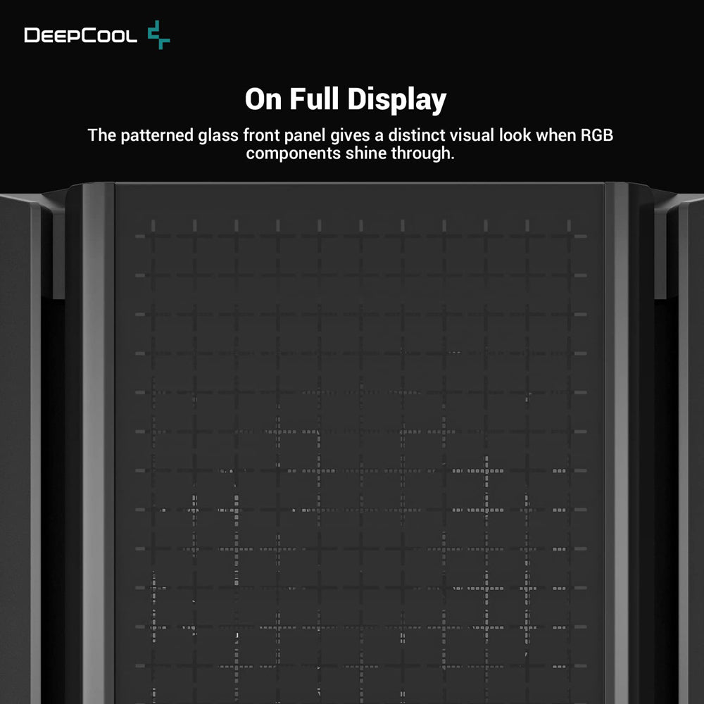 DEEPCOOL CG540 Mid-Tower ATX Cabinet with 4 pre-installed fans and 2 USB 3.0 ports