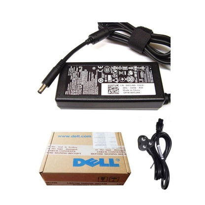 Dell ओरिजिनल 65W 19.5V 4.5mm पिन लैपटॉप चार्जर अडैप्टर Inspiron 15 7560 के लिए पावर कॉर्ड के साथ