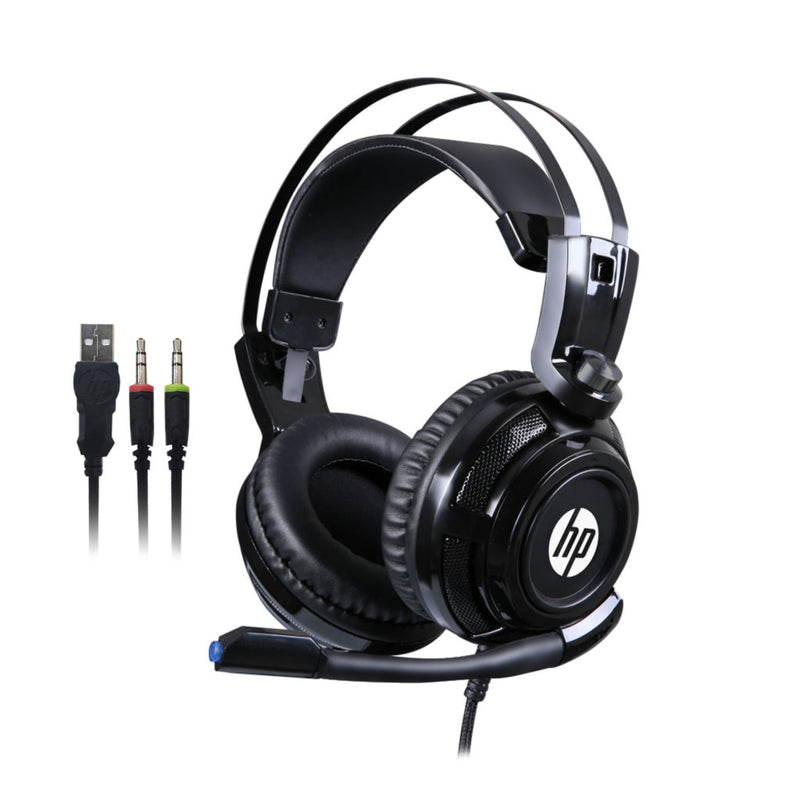 HP H200 Over Ear Wired Gaming Headphone Built in Microphone